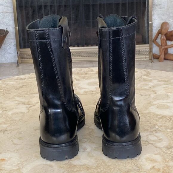 Bates 11" Paratrooper Side-Zip Leather Boots - Picture 10 of 17